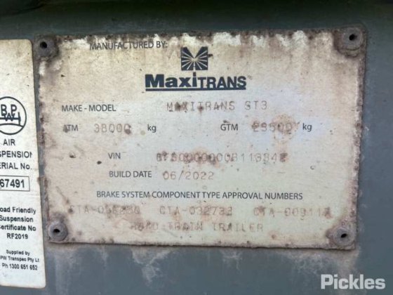 2022 マキシトランス ST3