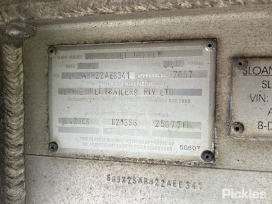 2002 スローンビルト トレーラー