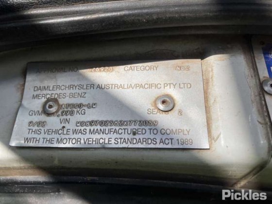 2002年式メルセデス・ベンツ アテゴ