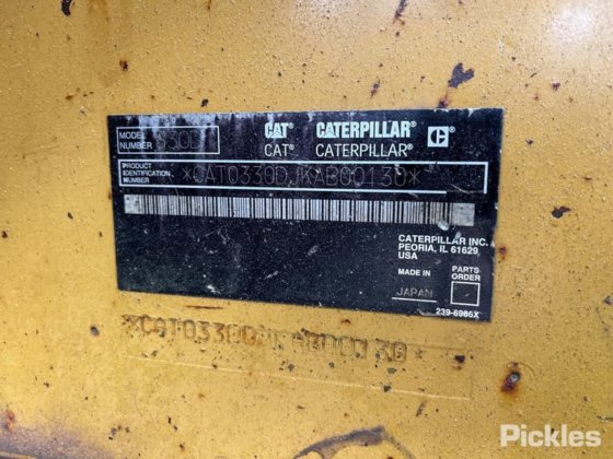 キャタピラー 336D