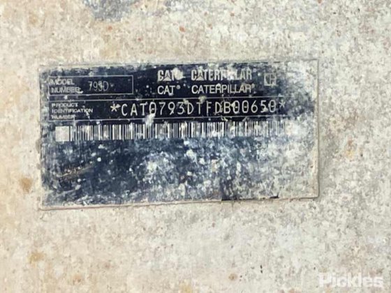 2007年卡特彼勒793D