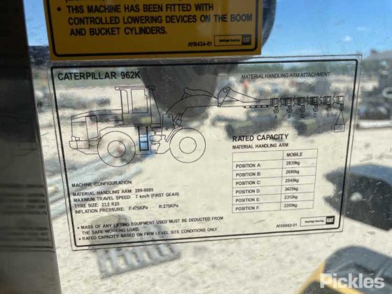 2014 Caterpillar 962K