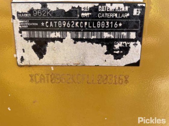 2014 Caterpillar 962K