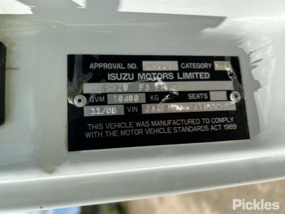 2005年五十铃FRR550