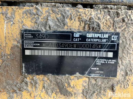 卡特彼勒 349D