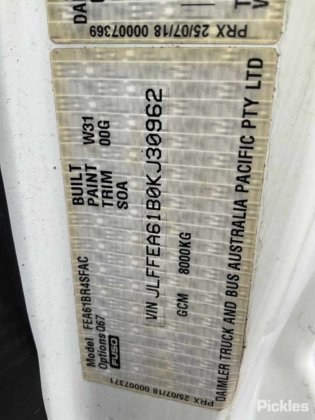 2018款三菱Canter 615