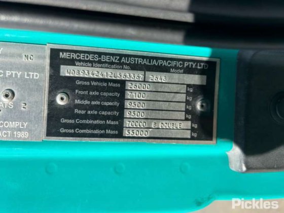 2012 款梅赛德斯-奔驰 Actros 2648