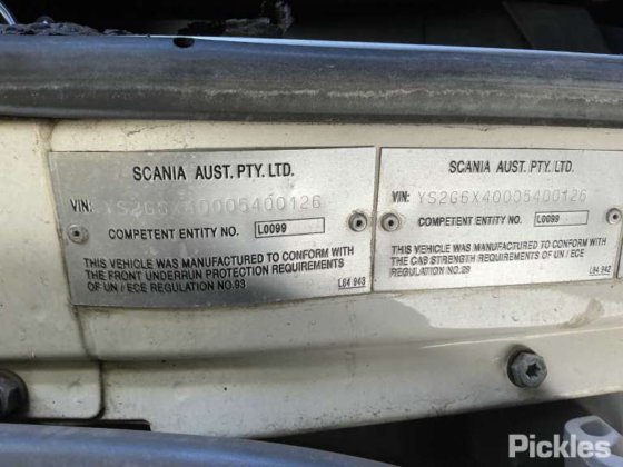 2015款斯堪尼亚G480