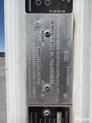 2013年型メルセデス・ベンツ アクソール 2633