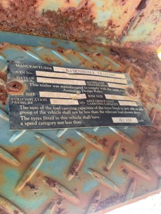 2001ベアンズデール トレイラー