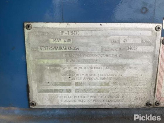 2019 霍华德·波特 HP-TRI470