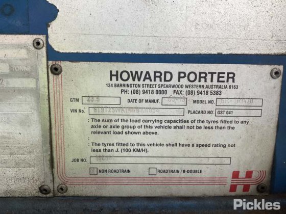 2019 霍华德·波特 HP-TRI470