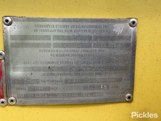 2012 サザンクロストレーラー スタンダード トライアクスル