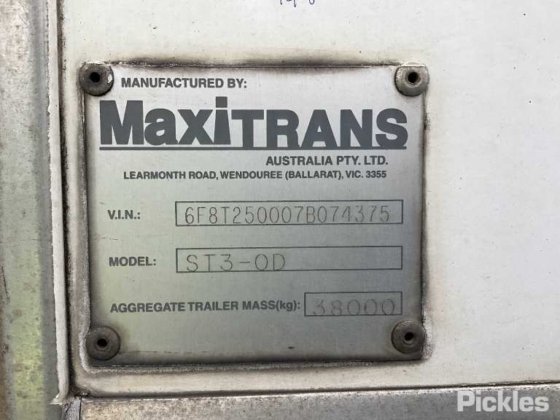 2007 Maxitrans ST3-OD