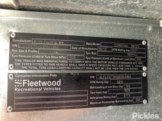 Élément coromal 2013