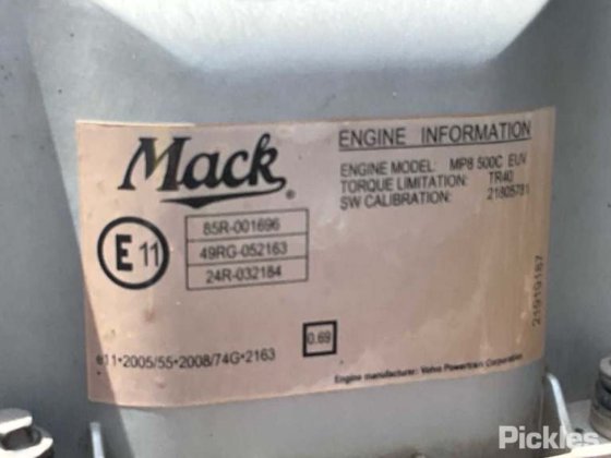 2016 Mack CMHR 三叉戟