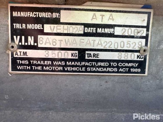 2002 ATA 拖车