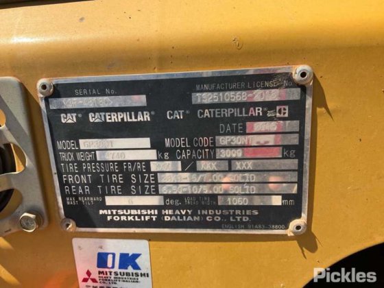 2015年卡特彼勒 GP30NT