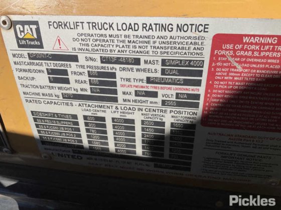 2015年卡特彼勒 GP30NT