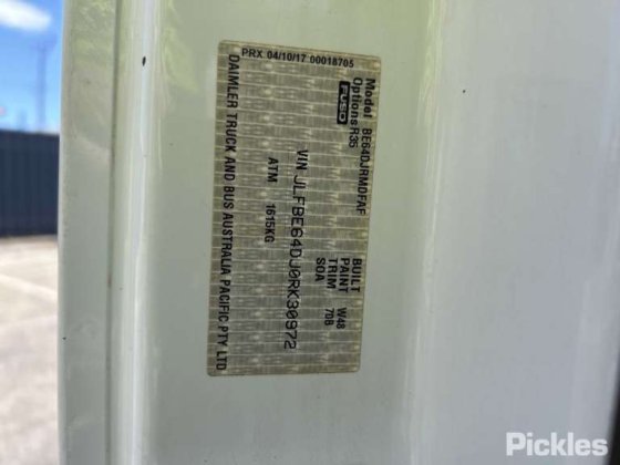 2018 三菱ふそう BE600 ローザ