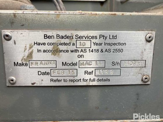 1998年 Franna 4WD-MAC14