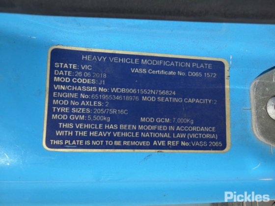 2018年式メルセデス・ベンツ・スプリンター