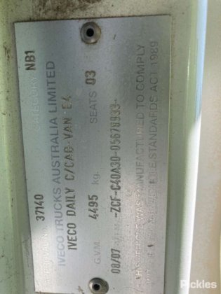 2007 イベコ デイリー