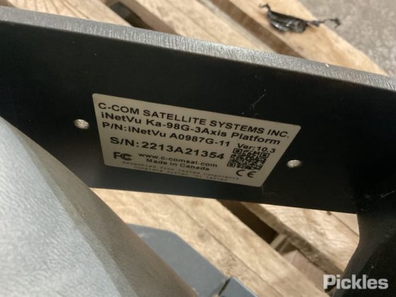 iNetVu 98cm 自動指向車載自動展開衛星アンテナシステム