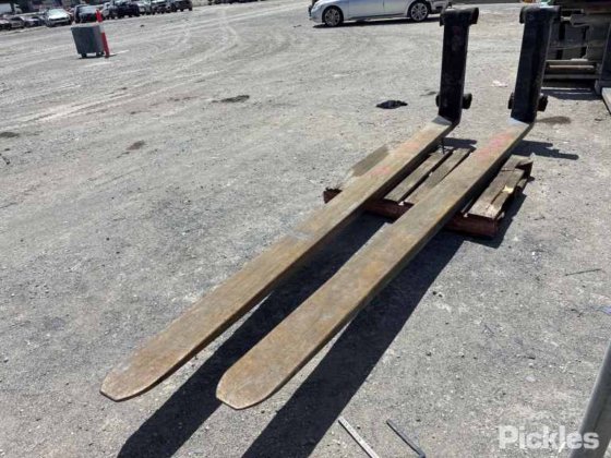 2x 4M 叉车叉臂