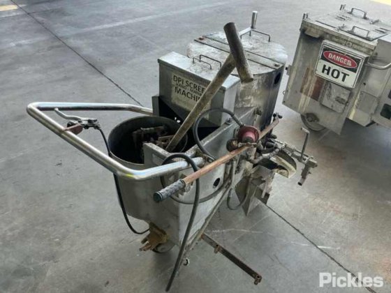 DPIガス運転サーモプラスチック線引き機械。