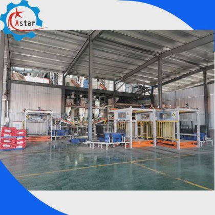 Compact Structure Robot Pallet Wrapper