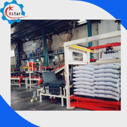 Compact Structure Robot Pallet Wrapper