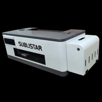 A3 L1800 台式 DTF 打印机，带固化炉