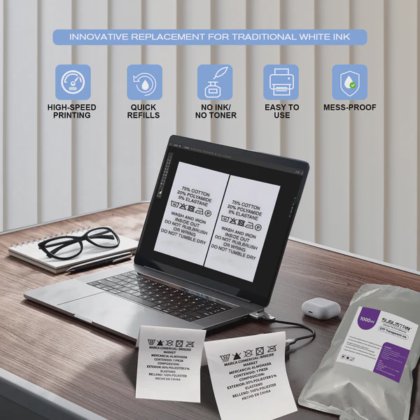 独家！全新 DTF 墨水：超强牢度，专用于标签印刷