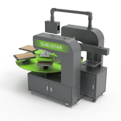 DTF Lite 智能自动热压机旋转架