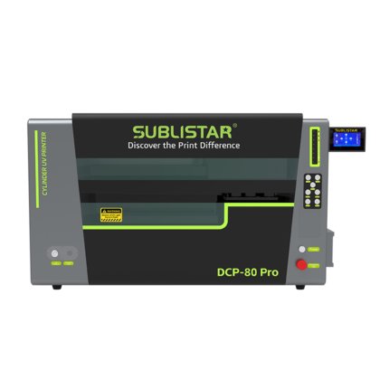 DCP-80Pro 数字圆筒 UV 瓶子印刷机:杯子、玻璃杯打印机