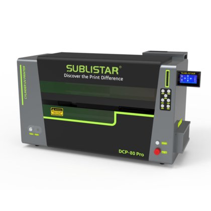 DCP-80Pro 数字圆筒 UV 瓶子印刷机:杯子、玻璃杯打印机