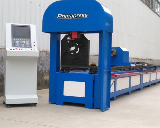 5轴三维等离子和火焰数控切管机 金属管等离子坡口切割机