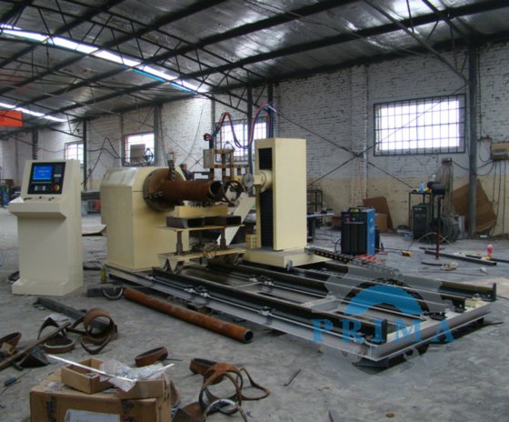 5轴三维等离子和火焰数控切管机 金属管等离子坡口切割机