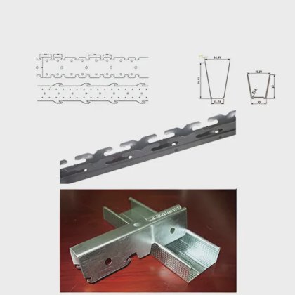 50 金属天花板/墙壁框架机