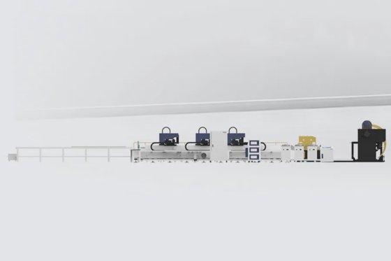 マルチビームコイル平坦化レーザー切断機