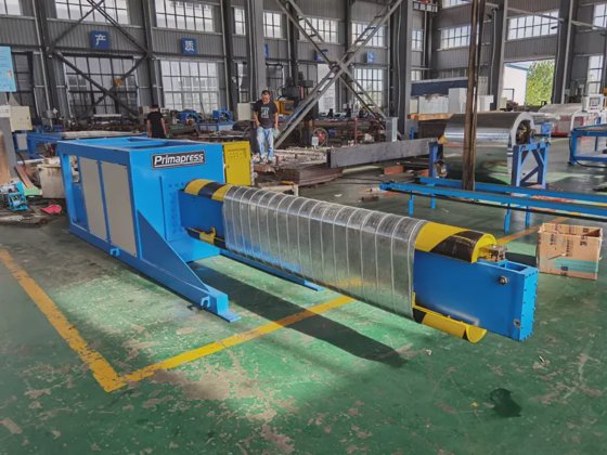 フラットオーバルダクトマシン ダクトオーバライザマシン hvac オーバルダクトマシン オーバルダクトパイプ製造機