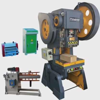 160吨冲床5毫米卷材冲床自动送料线带开卷器