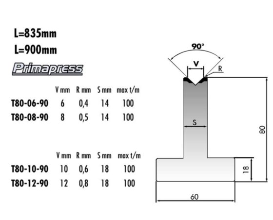 用于折弯机的单V型折弯机模具 Amada折弯机偏置模具 金属单V型块底模用于折弯机