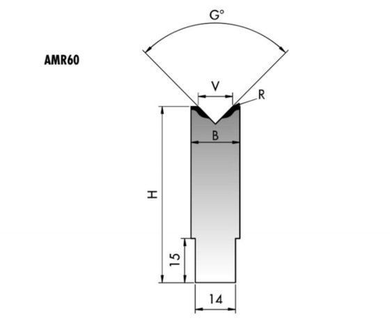 用于折弯机的单V型折弯机模具 Amada折弯机偏置模具 金属单V型块底模用于折弯机