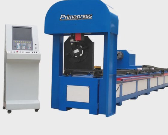 5 轴 3D 等离子和火焰数控钢管切割机