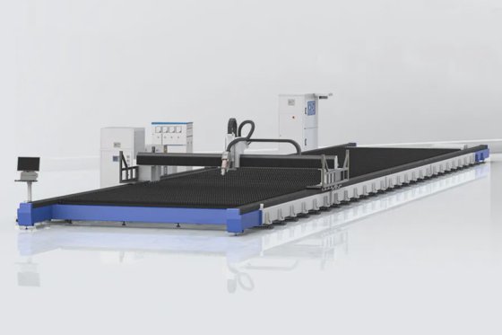 ガントリー床レールレーザー切断機