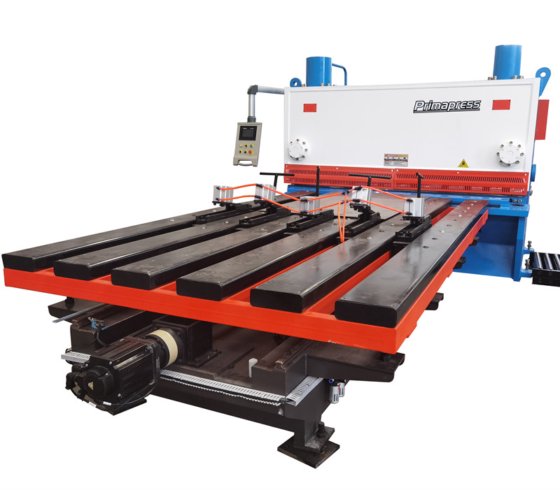 板金ギロチン剪断機 板金剪断機用自動フィーダーテーブル