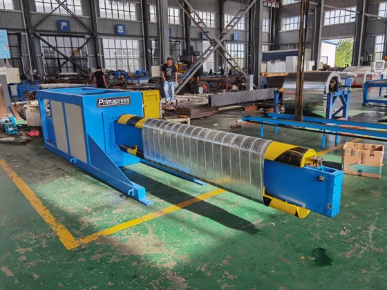 フラットオーバルダクトマシン ダクトオーバライザマシン hvac オーバルダクトマシン オーバルダクトパイプ製造機