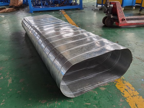 フラットオーバルダクトマシン ダクトオーバライザマシン hvac オーバルダクトマシン オーバルダクトパイプ製造機